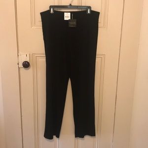 New with tags Donna Karan black stretchy pants